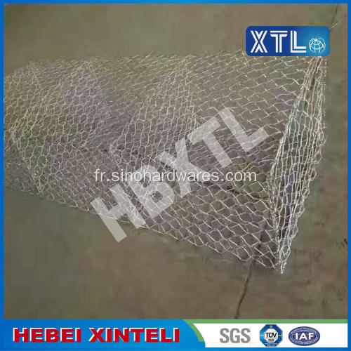 Barrière de maille grillage Gabion boîte